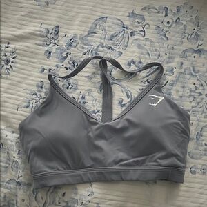 Gym shark Sports purple Bra